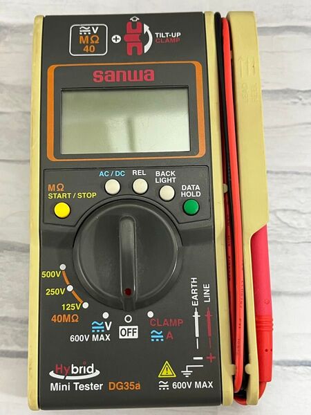 SANWA ハイブリッドミニ 絶縁抵抗計 DG35a