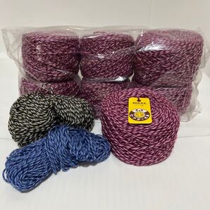 毛糸 手芸材料 編み物 ニッケビクター毛糸 7玉セット+おまけ付き 毛100% 処分価格