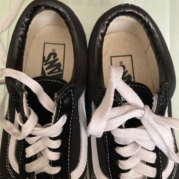 キッズ VANS OLD SKOOL ブラック 23センチ