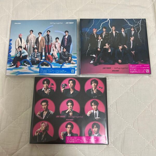 Snow Man CD 3形態セット We'll go together/LOVE TRIGGER