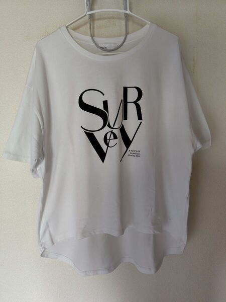 しまむらHelmヘルム ロゴTシャツ 白 Lサイズ