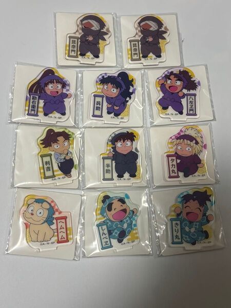 忍たま乱太郎 ミニアクリルスタンド ミニアクスタ 雑渡 土井 久々知 竹谷 斉藤 尾浜 きり丸 ヘムヘム 利吉