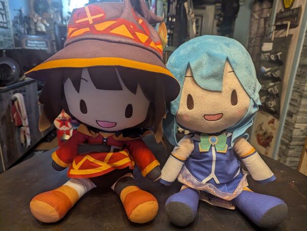 この素晴らしい世界に祝福を!3 めぐみん アクア ぬいぐるみ ふわぷち Lサイズ