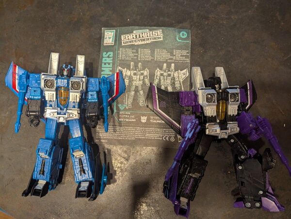 トランスフォーマー アースライズタカラトミーモール限定 国内版サンダークラッカー&スカイワープ
