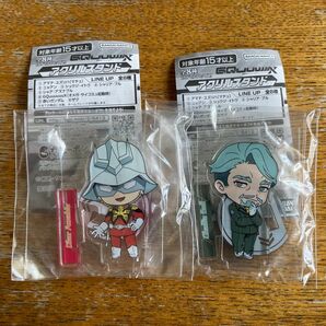 機動戦士Gundam GQuuuuuuXガシャポン アクリルスタンド シャア・アズナブル シャリア・ブル