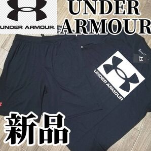【希少残りわずか】値下げ不可 新品未使用 UNDER ARMOUR Tシャツ ハーフパンツ セット 3Lサイズ ブラック