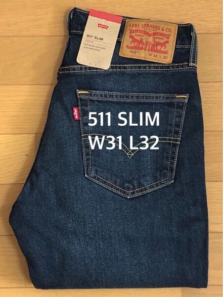 Levi's 511 SLIM FIT SEQUOIA W31 L32