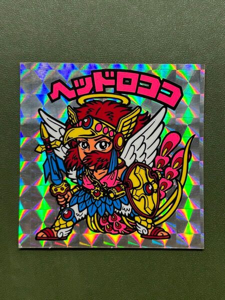 ビックリマン ヘッドロココ 角プリズム レア クリーニング済み