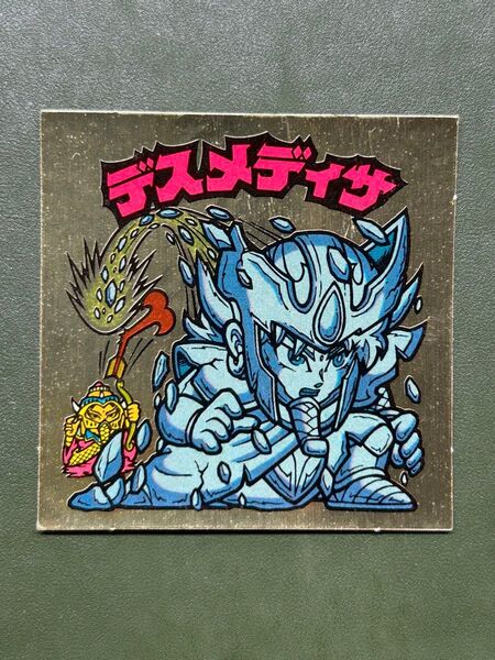 ビックリマン 第28弾 ヘッド デスメディサ ダブルシール クリーニング済み