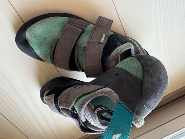 SCARPA クライミングシューズ グリーン系 38/1