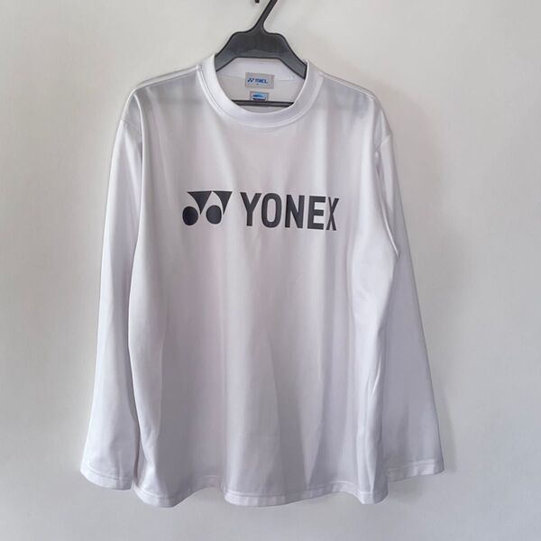 USEDヨネックス テニス バドミントン 部活動 スポーツ ロンT ロゴT. 長袖Tシャツ
