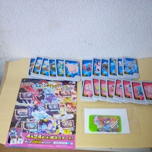 「ポケモンフレンダ」「ケルディオ」「ポケモン」「非売品」「タカラトミー」「チラシ」「ハラバリー(サポートポケモンチケット)チラシ」