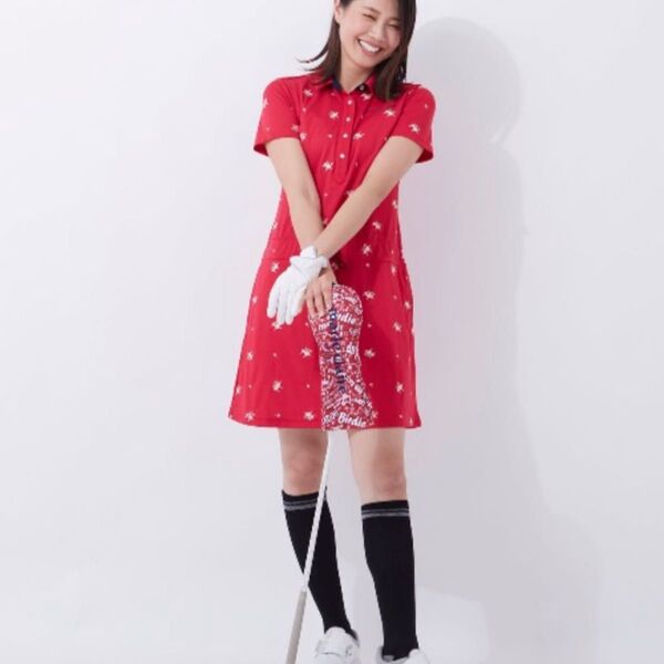 新品 マリクレール ゴルフワンピース