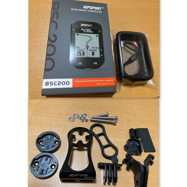 未使用 igsport BSC200サイクルコンピュータ 色々セット