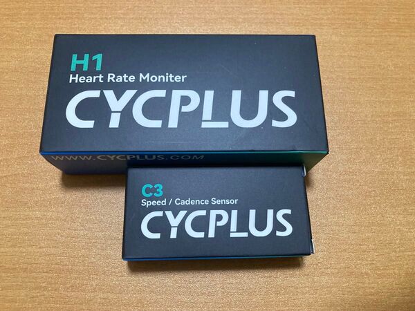 CYCPLUS H1 ハートレートモニター、ケイデンスセンサーセット
