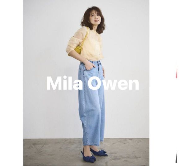 mila owen ミラオーウェン シアカーディガン タグ付き新品未使用