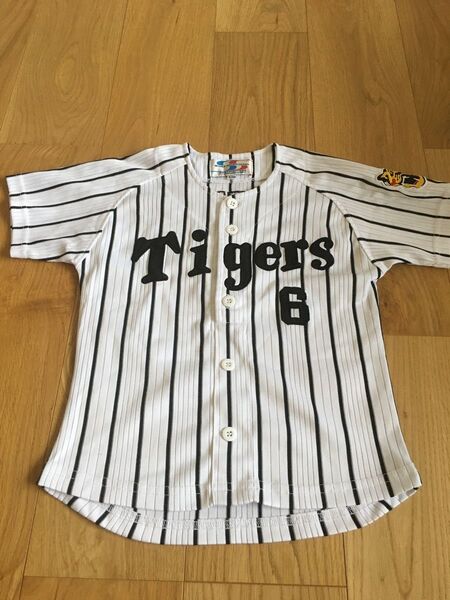 阪神タイガース 子ども用 背番号6 金本選手 キッズ ユニホーム 120cm