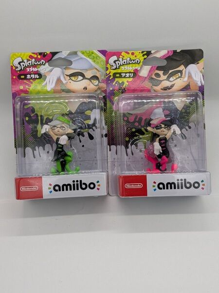 新品未開封 amiibo アオリ ホタル スプラトゥーン