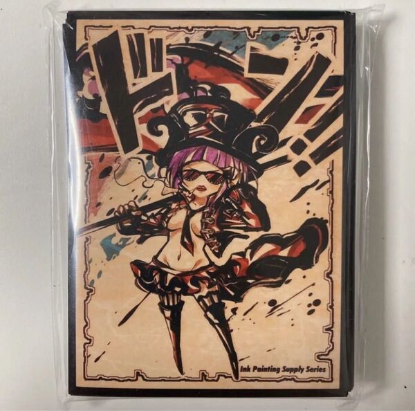 【ベロ・ベティ】ドン !! スリーブ 墨絵 リーパラ リーダー パラレル 構築済み デッキ ワンピ カード ワンピース 10枚 用