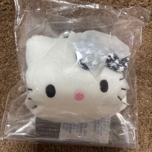 キティ ハローキティ マスコット フェイス 千鳥格子