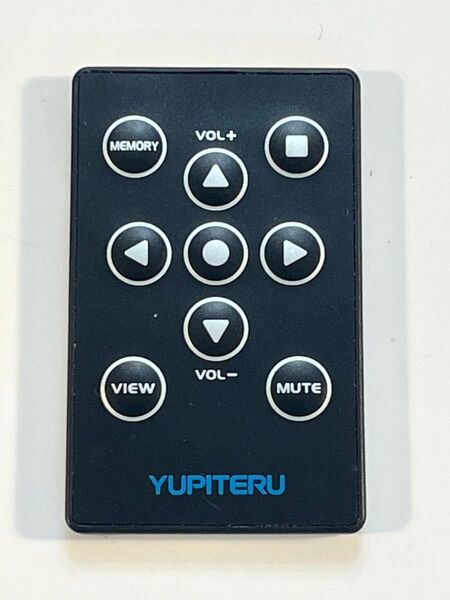 ユピテル YUPITERU レーダー探知機 リモコン 青 赤外線発光確認済み
