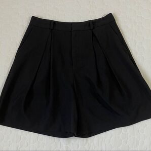 GU ジーユー キュロットスカート ショートパンツ ブラック ボトムス