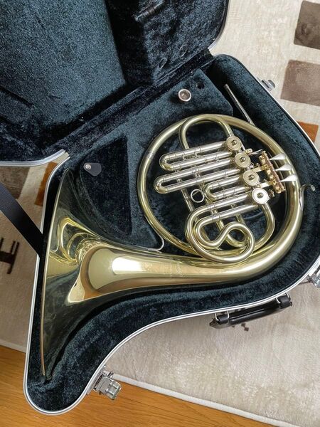 ホルン sawatzki markneukirchen B♭シングル (おまけ YAMAHA PM3ピックアップミュート)