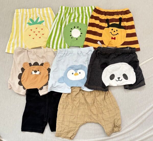 ベビー ズボン パンツ ハーフパンツ まとめ売り 80cm 90cm 95cm ベビー服