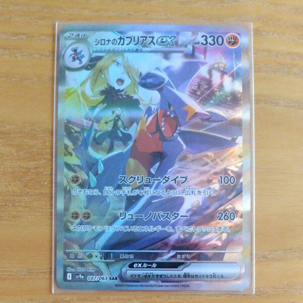 ポケモンカード SAR シロナのガブリアスex ポケカ 熱風のアリーナ ACG ACGカード