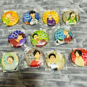 ハイキュー 思い出シャイニー缶バッジ 全11種