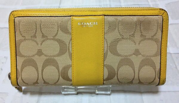【最終値下げ】COACH コーチ 長財布 シグネチャー