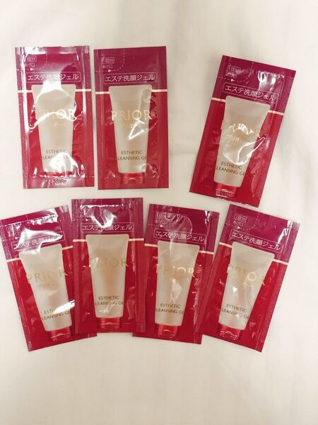 資生堂 プリオール エステ洗顔ジェル 2.5g 1回分×7個