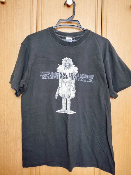 半袖 Tシャツ なまはげ 黒 ブラック