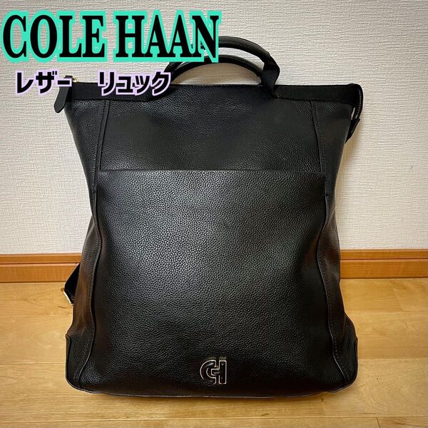コールハーン レザー バックパック リュック