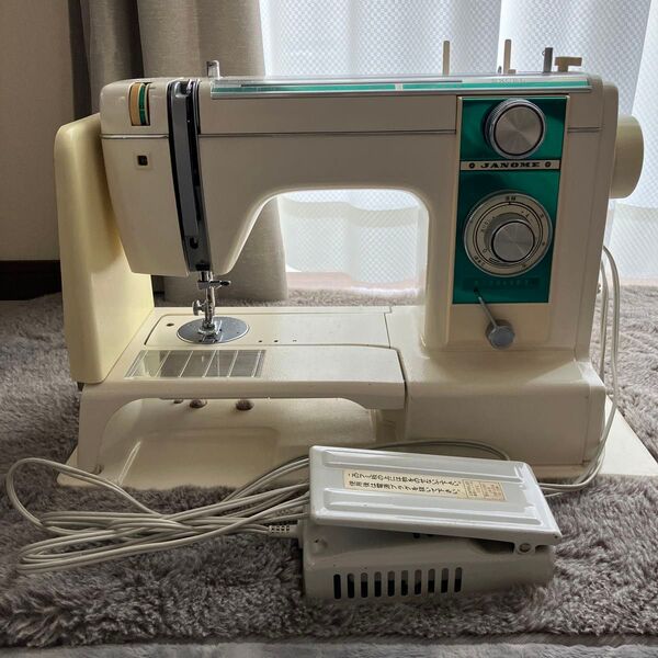 JANOME ミシン レトロジャンク品MODEL813