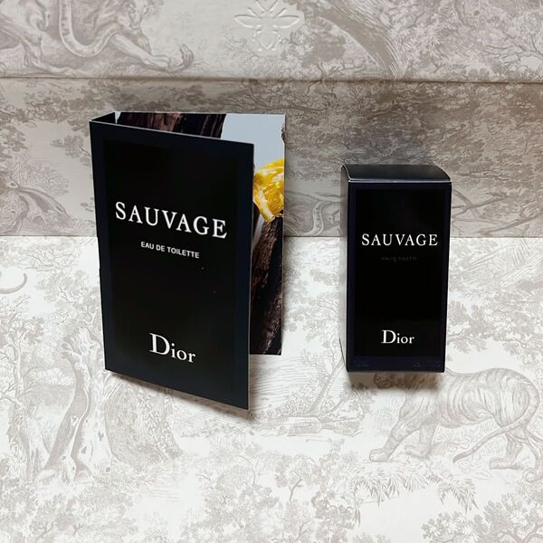 Dior ソヴァージュ オードゥトワレ セット 香水 未開封 10ml &1ml ディオール