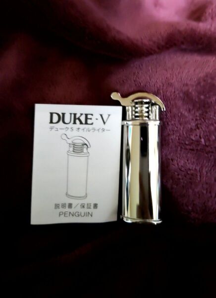 PENGUIN DUKE・V デューク5 オイルライター シルバー 日本製