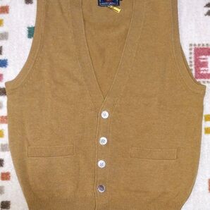 【CHAPS RALPH LAUREN 】ニットベスト ブラウン サイズ M