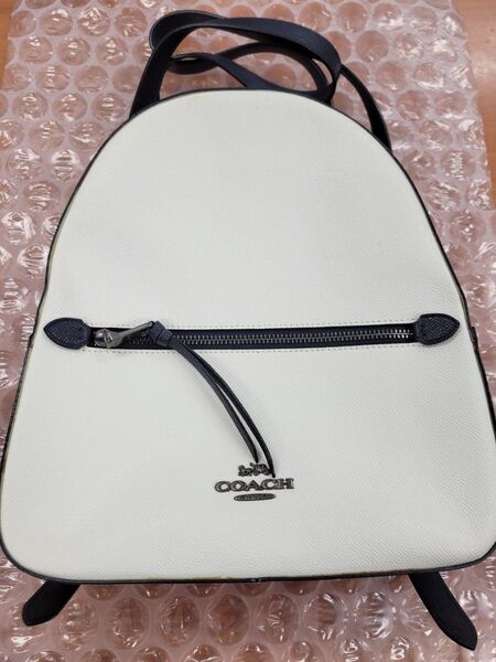 COACH リュックサック・デイパック ピンク×アイボリー×黒 型番 2732