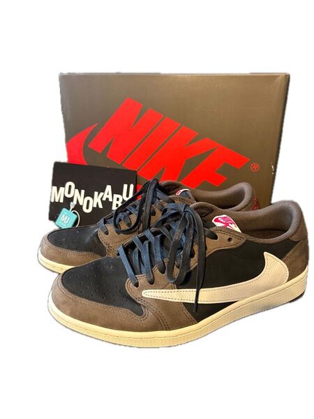 確実正規品!Travis scott air Jordan1 Low