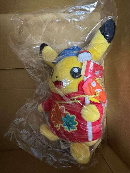 【新品】ぬいぐるみ ピカチュウとポケモンのぼり ポケモンセンターヒロシマR ポケセン