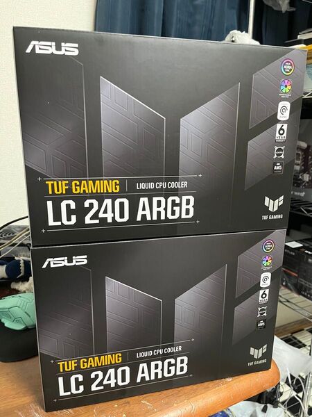 ASUS CPUクーラー 240mm オールインワン AIO 水冷 TUF GAMING LC 240 ARGB 2個セット