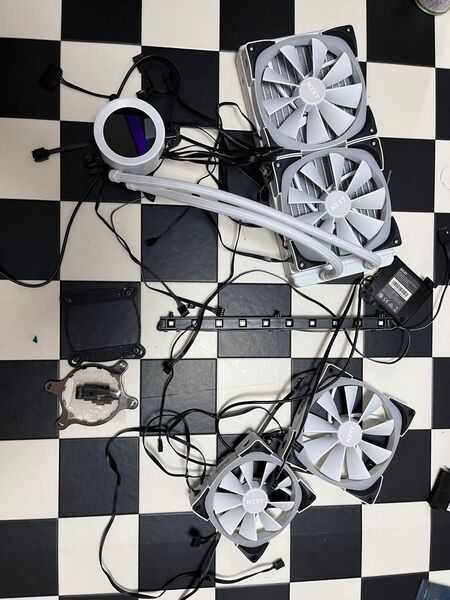 NZXT KRAKEN Zシリーズ 【Z63 White】 RL-KRZ63-RW 水冷CPUクーラー セット