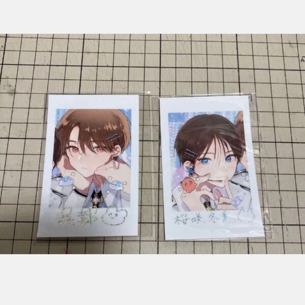 【在庫確認お願いします】ハレルヤベイビー 特典 チェキ カード Lafary 冬夏 都