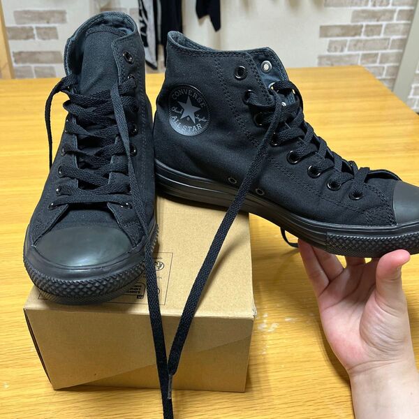 ALL STAR LIGHT HIコンバースハイカットスニーカー黒 CONVERSE
