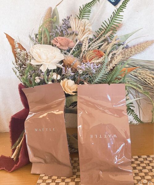 WATTLE ワトルクッションファンデーション マットカバー パフ付き 2個セット