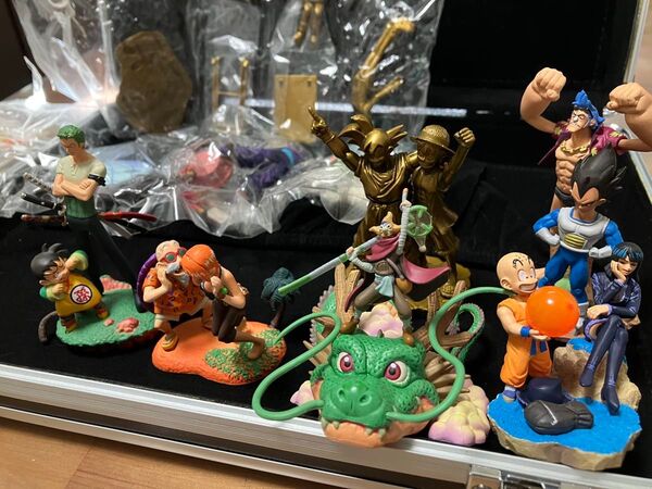 ワンピース ドラゴンボール コラボ フィギュア 週刊少年ジャンプ40周年限定版