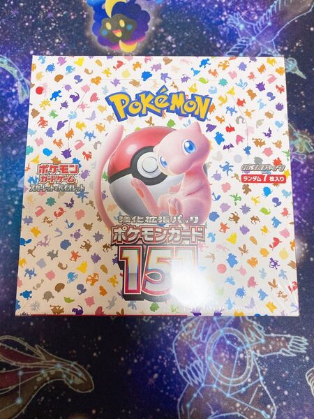 ポケモンカード151 BOX 未開封 シュリンク付き