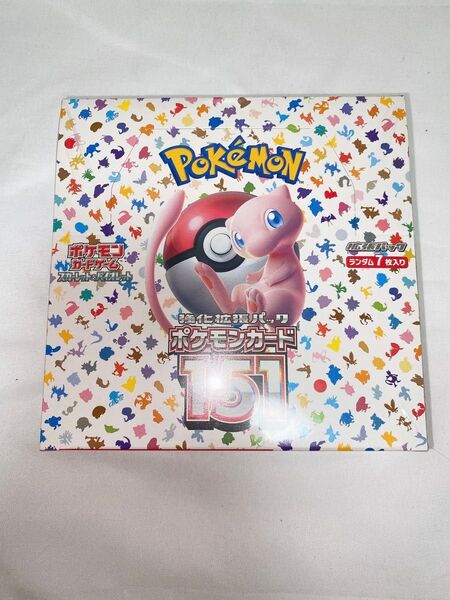 ポケモンカード151 BOX シュリンク付