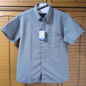 【新品】WIC.ドライタッチ ショートスリーブシャツ Men's カラー/GY(グレー) サイズ/L-R